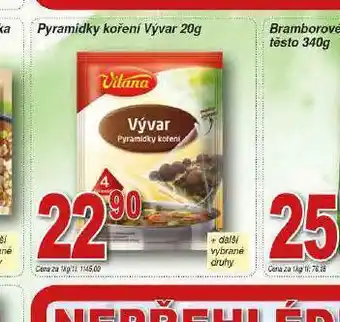 Lidl Vitana pyramidky vývar nabídka