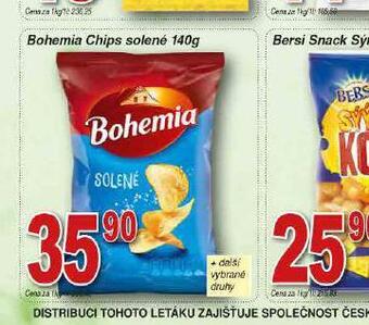 Lidl Bohemia chips solené nabídka