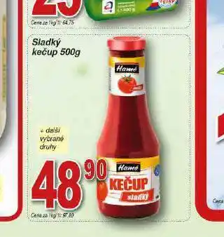 Lidl Hamé sladký kečup nabídka