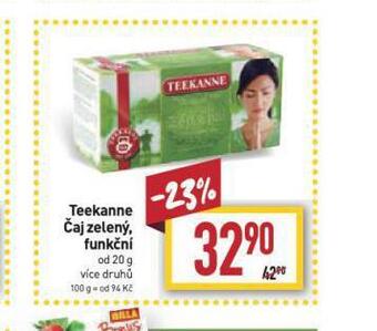 Billa Teekanne čaj nabídka