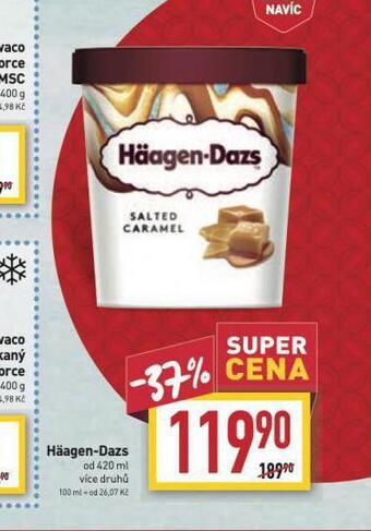 Billa Häagen dazs nabídka