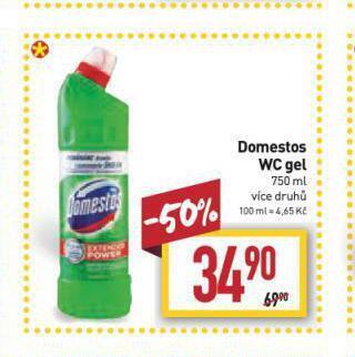 Billa Domestos wc gel nabídka