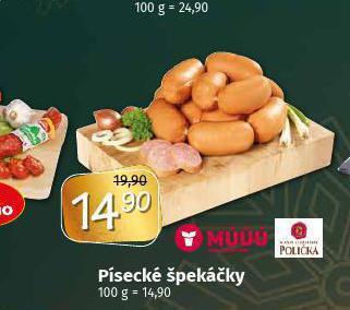 Coop Písecké špekáčky nabídka