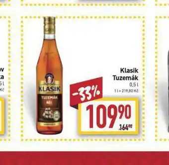 Billa Klasik tuzemák nabídka