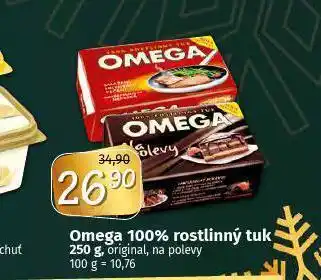Coop Omega 100% rostlinný tuk nabídka