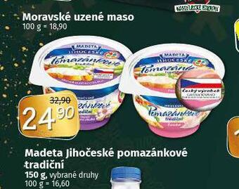 Coop Madeta jihočeské pomazánkové tradiční nabídka