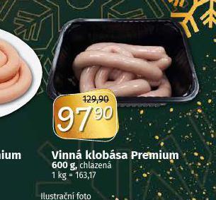 Coop Vinná klobása premium nabídka