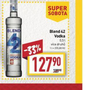 Billa Blend 42 vodka nabídka