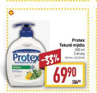 Billa Protex tekuté mýdlo nabídka