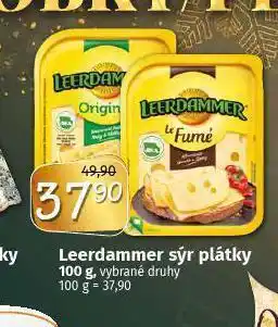 Coop Leerdammer sýr plátky nabídka