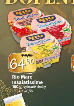 Coop Rio mare insalatissime nabídka