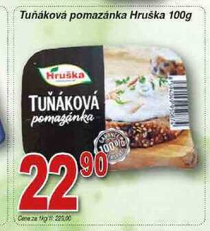 Hruška Hruška tuňáková pomazánka 100g nabídka