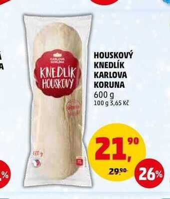 Houskový knedlík karlova koruna, 600 g