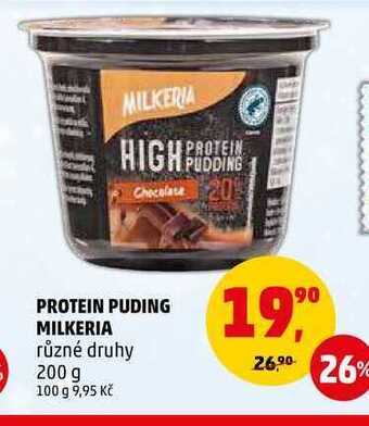 Penny Market Protein puding milkeria, 200 g nabídka