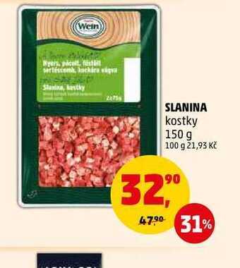 Penny Market Slanina kostky, 150 g nabídka