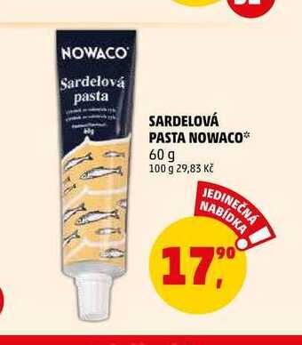 Penny Market Sardelová pasta nowaco, 60 g nabídka
