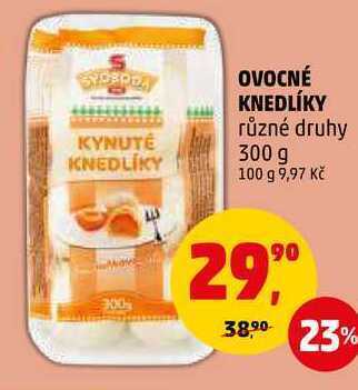 Penny Market Ovocné knedlíky, 300 g nabídka
