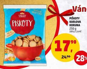 Penny Market Piškoty karlova koruna, 250 g nabídka