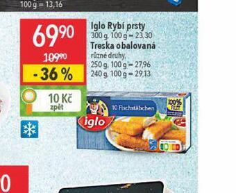 Globus Iglo rybí prsty nabídka