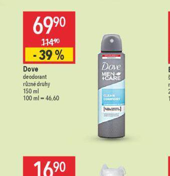 Globus Dove deodorant nabídka