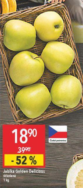 Globus Jablka golden delicious nabídka