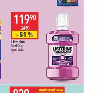 Globus Listerine ústní voda nabídka
