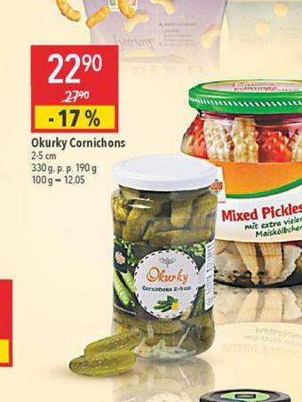 Globus Okurky cornichons nabídka