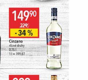Globus Cinzano nabídka