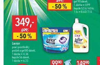 Globus Lenor prací prostředek nabídka