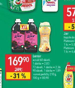 Globus Lenor aviváž nabídka