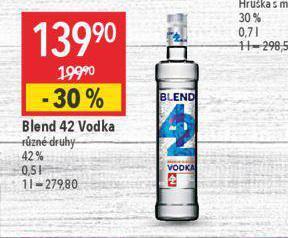 Globus Blend 42 vodka nabídka