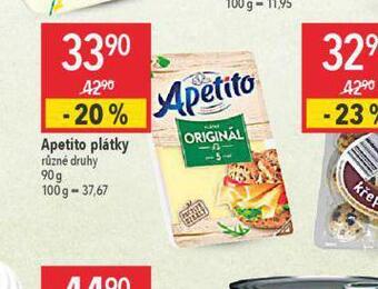 Globus Apetito plátky nabídka