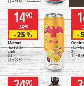 Globus Mattoni plech nabídka