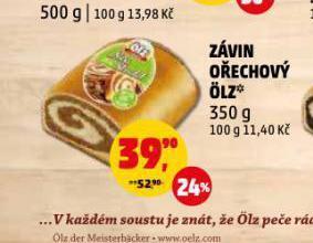 Penny Market Závin ořechový olz nabídka