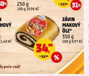 Penny Market Závin makový olz nabídka