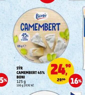 Penny Market Sýr camembert nabídka
