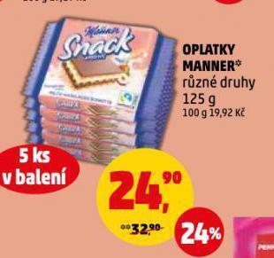 Penny Market Oplatky manner nabídka