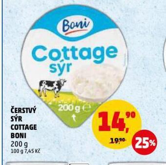 Penny Market Čerstvý sýr cottage boni nabídka