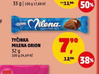 Penny Market Tyčinka milena nabídka