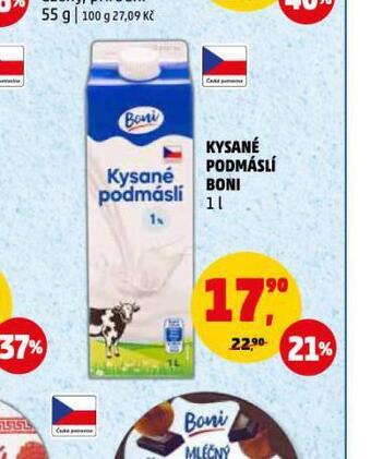 Penny Market Kysané podmáslí nabídka