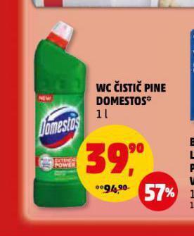 Penny Market Wc čistič pine domestos nabídka