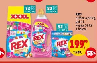 Penny Market Rex prací prostředek nabídka