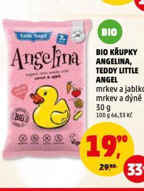Penny Market Bio křupky angelina nabídka