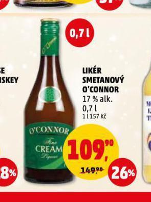 Penny Market Likér smetanový o'connor nabídka