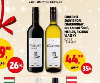 Penny Market Cabernet sauvignon nabídka