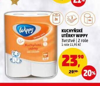 Penny Market Kuchyňské utěrky wippy nabídka