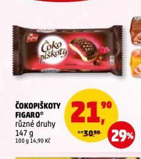Penny Market Čokopiškoty figaro nabídka
