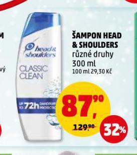 Penny Market Head & shoulders šampon nabídka
