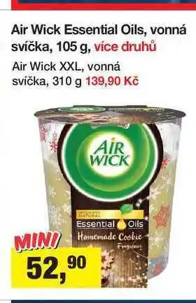 Šlak Air wick essential oils, vonná svíčka, 105 g nabídka