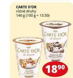 Flop Carte d'or různé druhy 140 g nabídka